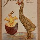 kukko ja tipu, pikkukortti, kulkematon - pikkukuva 1