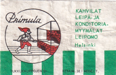 Helsinki, Primula, Kahvilat leipä ja konditoria myymälä 8/10
