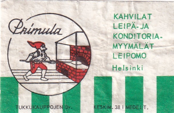 Helsinki, Primula, Kahvilat leipä ja konditoria myymälä 8/10