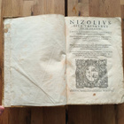 1581 - NIZOLIUS SIVE THESAURUS CICERONIANUS - pikkukuva 3