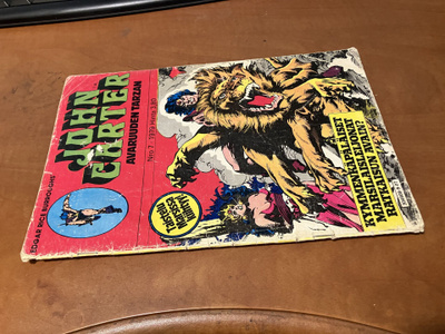 JOHN CARTER AVARUUDEN TARZAN 7/1979