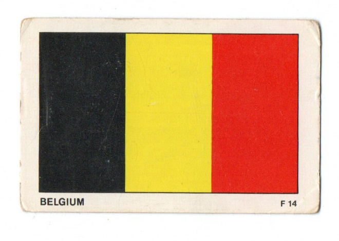 Purkkakuva DANDY n:o F 14 BELGIUM