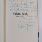 Pekka Jurvelin : Vaiettu joki (signeerattu, tekijän omiste) - pikkukuva 3