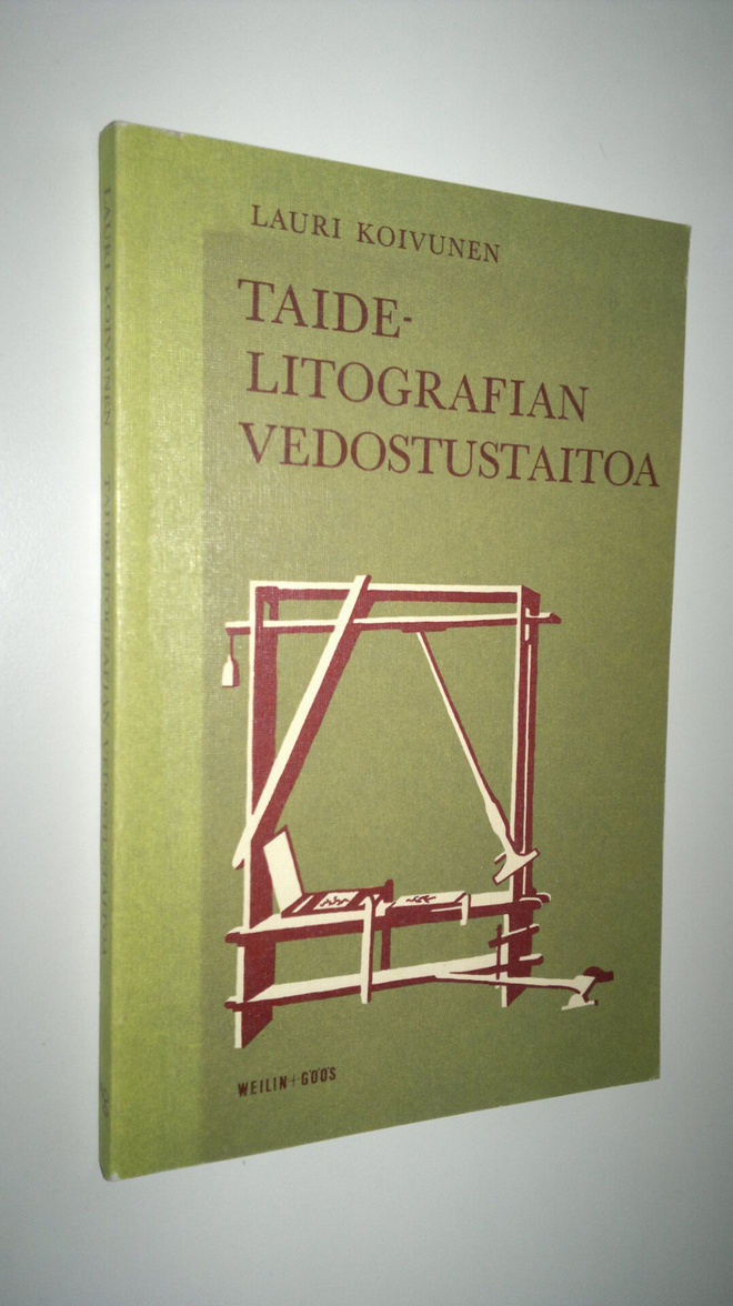 Lauri Koivunen : Taidelitografian vedostustaitoa