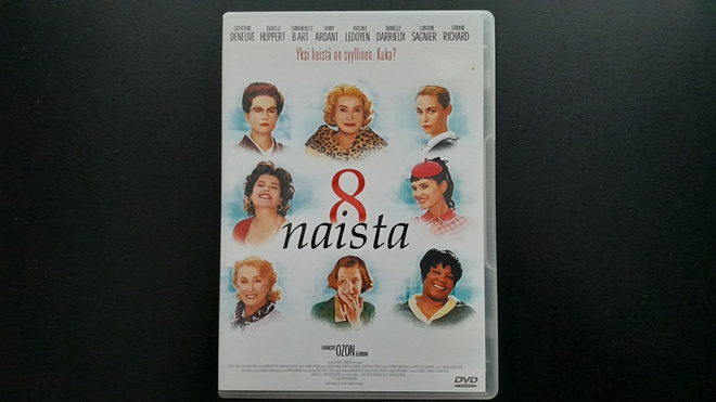 DVD: 8 Naista (Catherine Deneuve, Isabelle Huppert 2003)