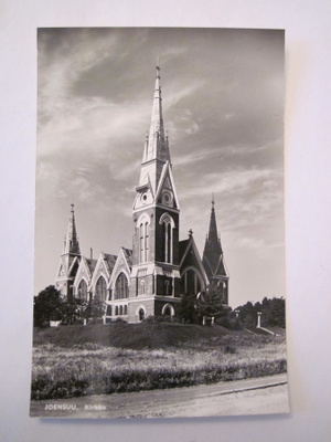 VANHA Postikortti Joensuu 1950-l Alkup.Mallikappale