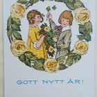 Signe Aspelin: Pikkuleidit, neliapiloita, ruusukranssi, 1911 - pikkukuva 1