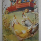 Kukko, munakuorma-auto sekä kanat, p. 1951 - pikkukuva 1