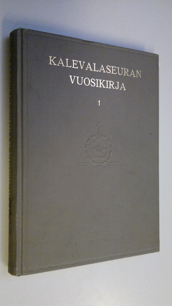 Kalevalaseuran vuosikirja 1 : 1921