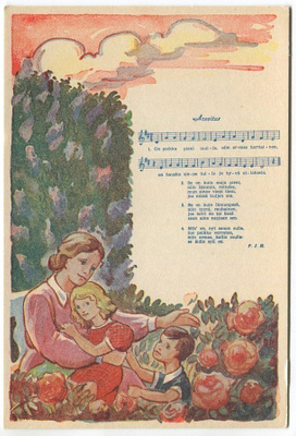 Sävelkortti Arvoitus, 1940-luku