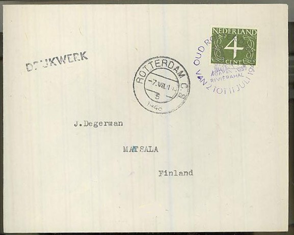 Hollanti 1946 erikoisleimakuori