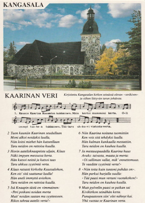 KIRKKOKORTTI - KANGASALAN KIRKKO - 13