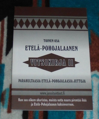 ETELÄ-POHOJALAANEN VITSIKIRJA osa II