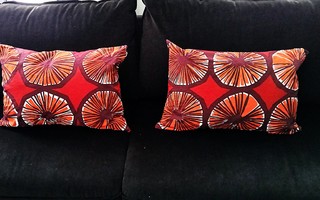 Marimekko 60 x 40 cm appelsiini koriste tyynynpääliset 2 kpl