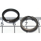 AVAINRENGAS 15mm litteä tumma 2kpl - pikkukuva 1