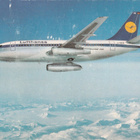 LENTOKONEKORTTI - B 737 CITY JET LUFTHANSA - pikkukuva 1