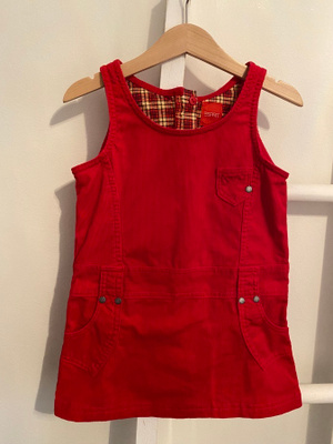 Esprit: vakosamettinen liivimekko 92/98 cm, uudenver.