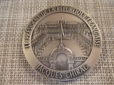 Jaques Chirac mitali /C.Capoot Gr.
