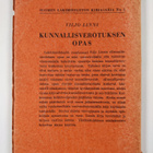 Viljo Linni : Kunnallisverotuksen opas - pikkukuva 2