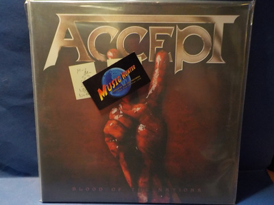 ACCEPT - BLOOD OF THE NATIONS M-/M- 2LP