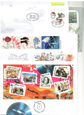 V. 2010 kaikki Suomen FDC-kuoret, - 85% Lape:n hinnoista