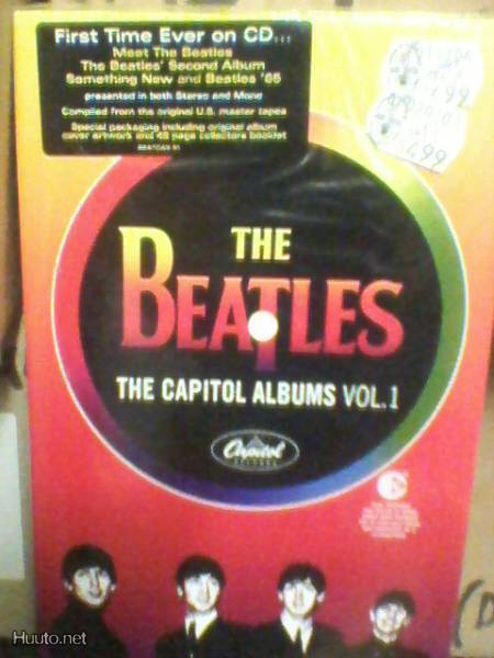 BEATLES 4 CD BOXI - CAPITOL ALBUMS VOL.1.
