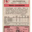 Purkkakuva Jalkapallo n:o 50 MIKE CHANNON. SOUTHAMPTON: - pikkukuva 2