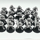WH40K - 20kpl Imperial Guard Infantry (Rogue Trader) [K151] - pikkukuva 1