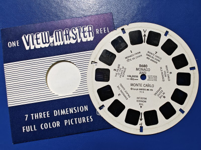 VIEW-MASTER KUVAKIEKKO: 2680 MONACO AND MONTE CARLO