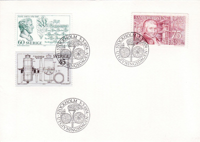 RUOTSI 1974 - Fa 858/60  FDC KUORI