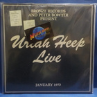 URIA HEEP - LIVE EX+/EX+ 1ST SCANDINAVIA PRESS 2LP - pikkukuva 1