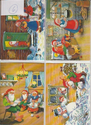 Postikortti, Joulukortti erä