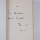 Bo Carpelan : Axel (signeerattu, tekijän omiste) - pikkukuva 3