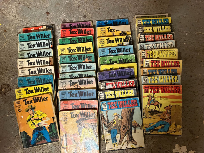 TEX WILLER LUKUSETTI -70 LUKU 40kpl
