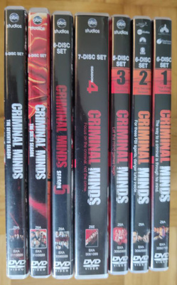 Criminal Minds 1-7 ( 41 Dvd )