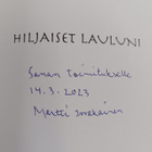 Martti Issakainen : Hiljaiset lauluni : runoja (signeerat... - pikkukuva 3