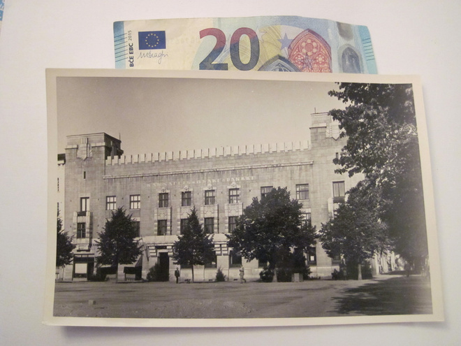 VANHA Postikortin Alkuperäis Valokuva Lahti 1950-l