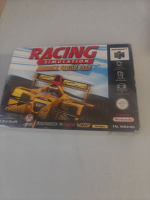 Racing simulator Monaco grandprix n64