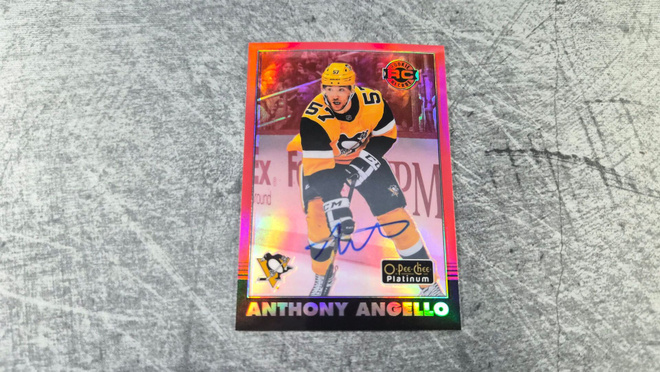 Anthony Angelo 2020-21 OPC Platinum Red Rainbow Auto