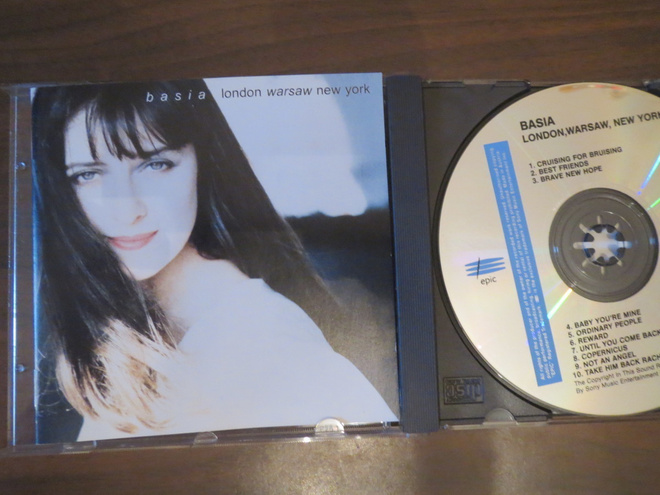 Basia: London, Warsaw, New York CD