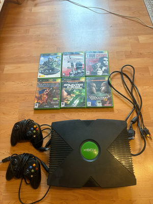Original xbox (modattu) pelipaketti