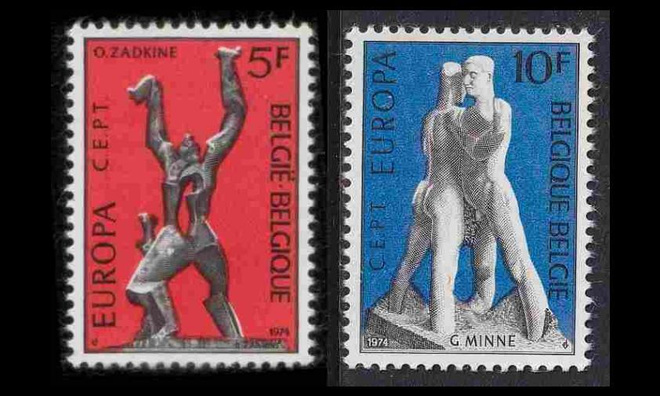 Belgia 1766-7 ** Europa veistoksia (1974)