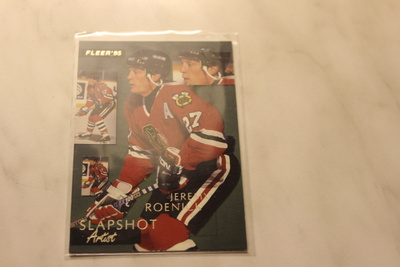 1994-95 Fleer Slapshot Artist Jeremy Roenick #8of10
