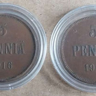 5 penniä 1916 - 2 kpl - pikkukuva 1
