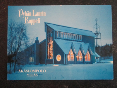 KULKEMATON PYHÄN LAURIN KAPPELI ÄKÄSLOMPOLO YLLÄS