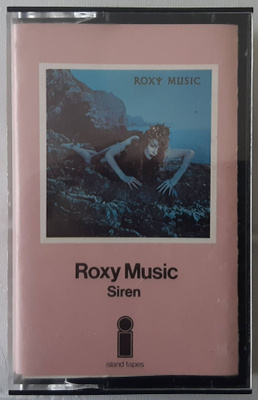 Roxy Music: Siren, Island UK 1975 kasetti