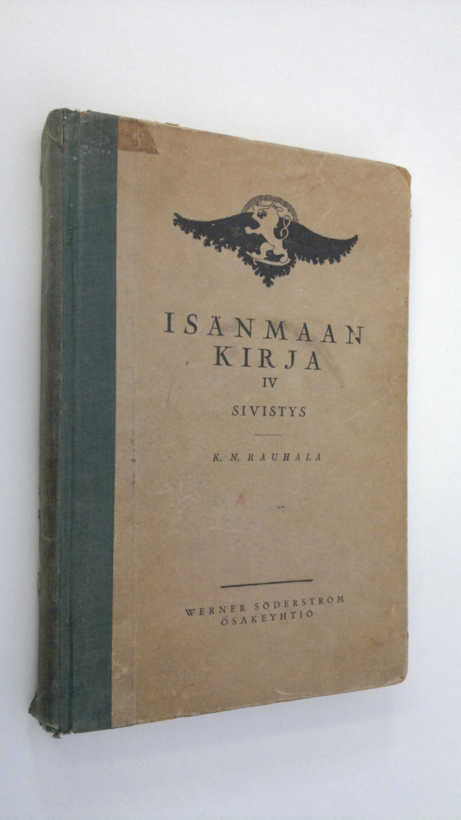 K. N. Rauhala : Isänmaan kirja IV, Sivistys