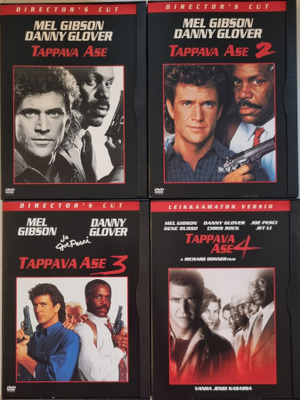 TAPPAVA ASE /LETHAL WEAPON 1-4 DVD (4 X 1 DISC)