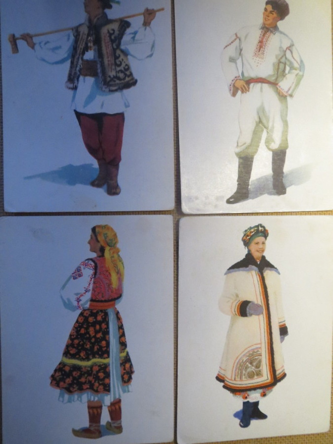 CCCP: seitsemäntoista ukrainalaista kansallispukua