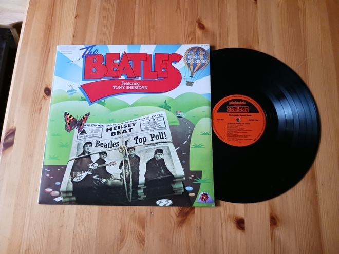 Beatles Featuring Tony Sheridan lp Rock & Roll, Rhythm & Blu